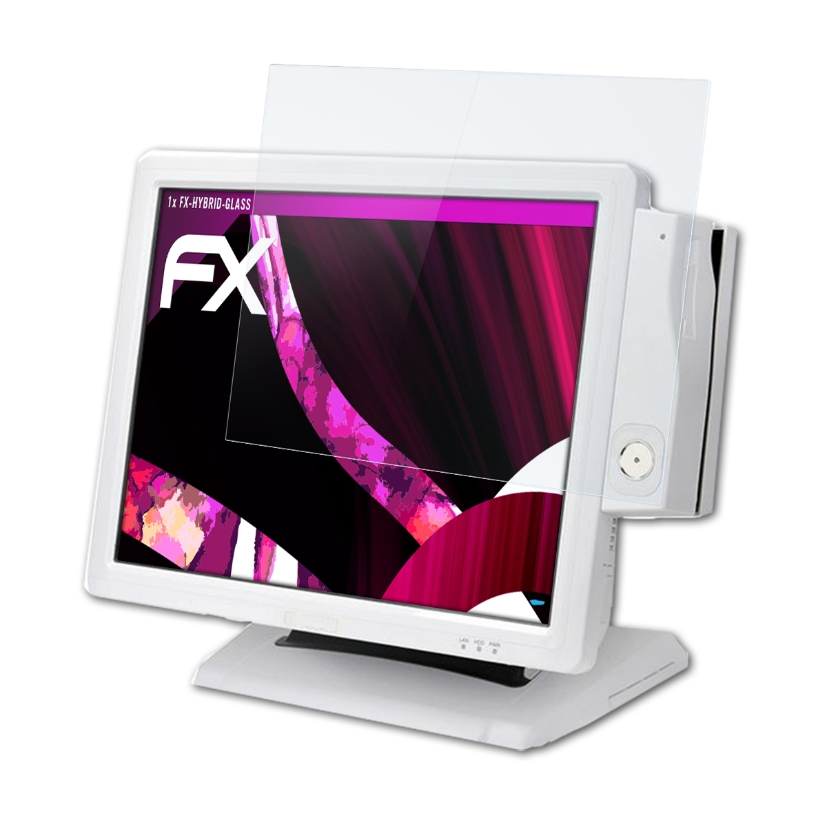 ATFOLIX FX-Hybrid-Glass Schutzglas(für Sam4s SPT-4750)