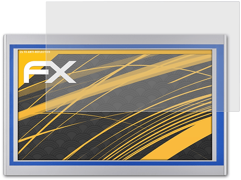 ATFOLIX 2x FX-Antireflex Displayschutz(für Nodka TPC6000-A2154 (21.5 Inch))