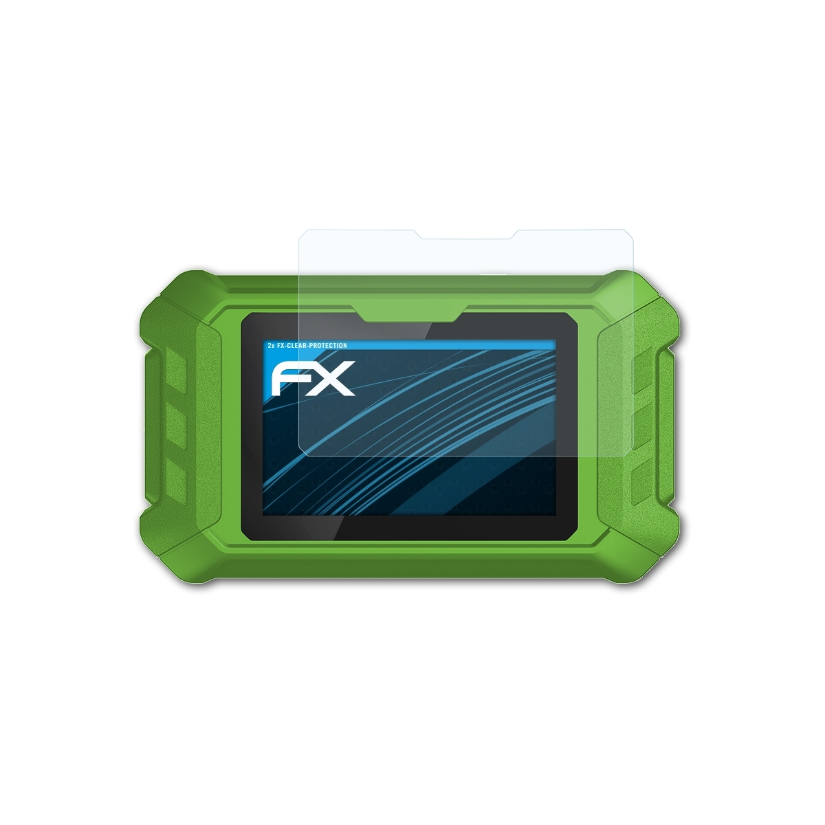 ATFOLIX 2x Key 5) Master OBDStar FX-Clear Displayschutz(für