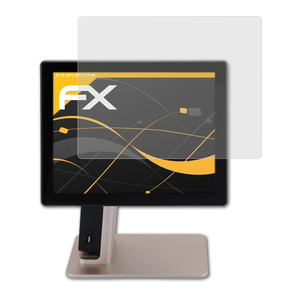 ATFOLIX 2x FX-Antireflex Displayschutz(für Sam4s (15 Forza Inch))