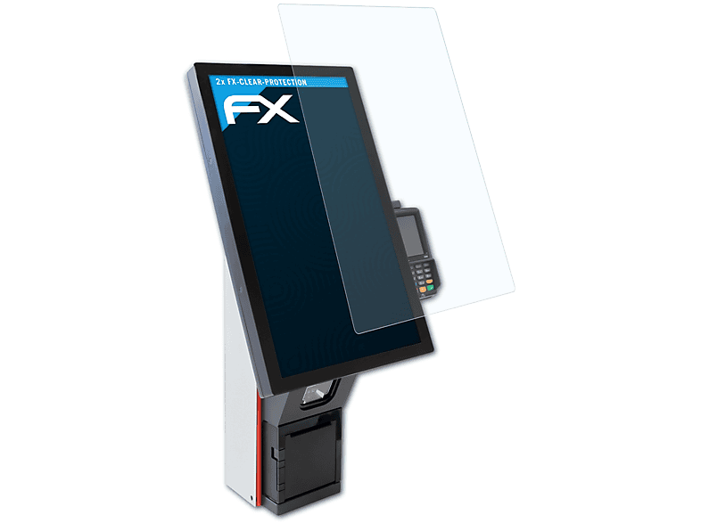ATFOLIX 2x FX-Clear Displayschutz(für Aures Krystal (21 Inch))