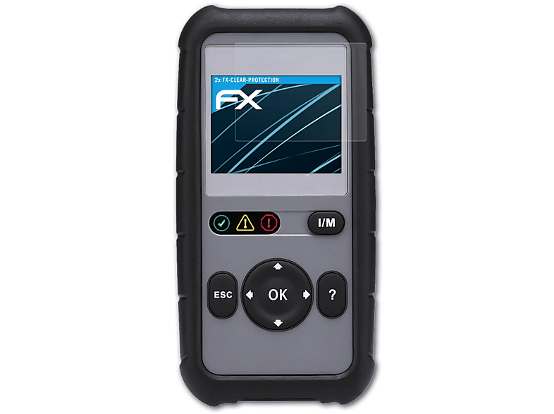 ATFOLIX FX-Clear ML529HD) 2x Displayschutz(für MaxiLink Autel