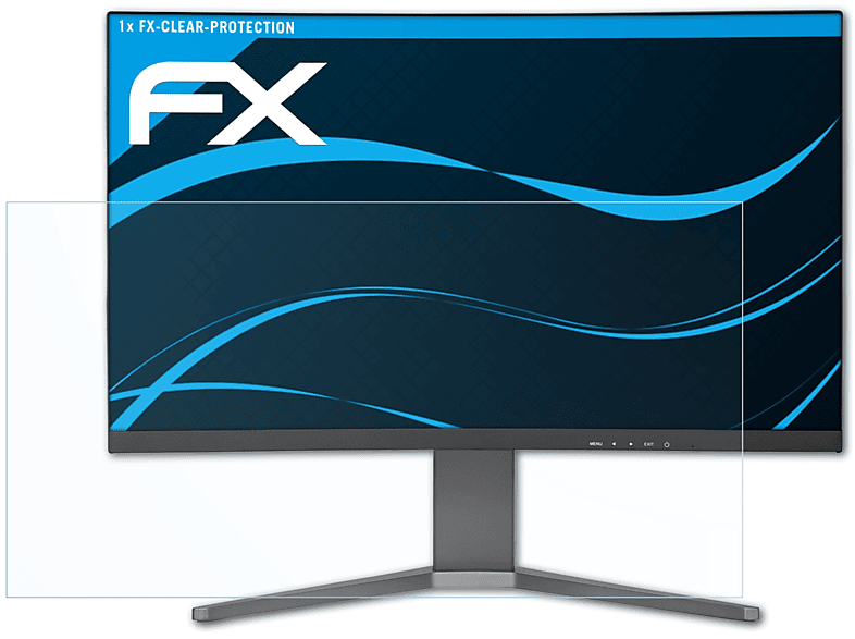 ATFOLIX FX-Clear Displayschutz(für Medion ERAZER Spectator X10 (MD21506))