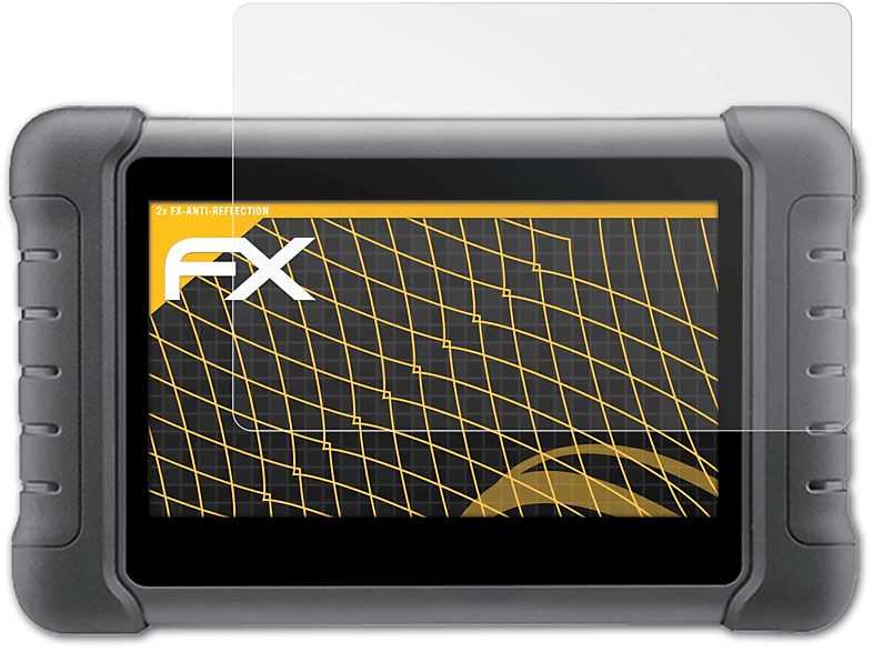 ATFOLIX 2x FX-Antireflex Displayschutz(für Autel MaxiPRO MP808BT PRO)