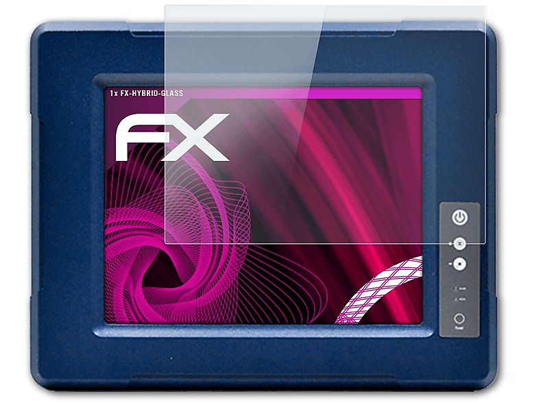 ATFOLIX FX-Hybrid-Glass Schutzglas(für Winmate R10IB3S-VMT2(HB)) | Monitor Displayschutz