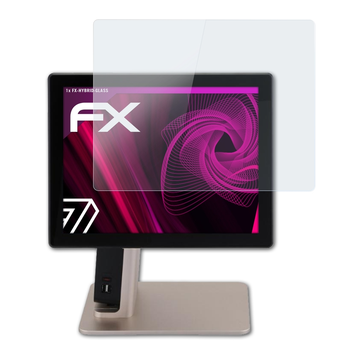 ATFOLIX FX-Hybrid-Glass Schutzglas(für Sam4s Forza Inch)) (15