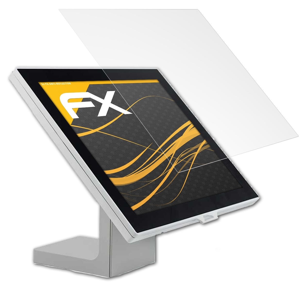 Aures ATFOLIX 2x Displayschutz(für Inch)) FX-Antireflex Yuno (15.1
