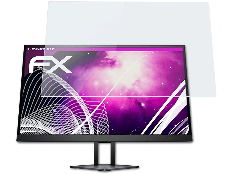 ATFOLIX FX-Hybrid-Glass Schutzglas(für 27i) OMEN HP