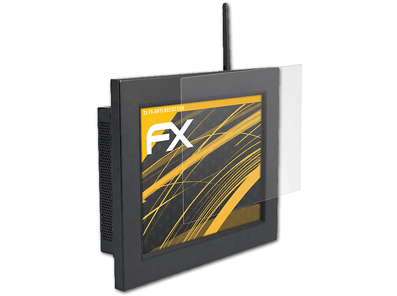 ATFOLIX 2x FX-Antireflex Displayschutz(für Aures Teos 1236)