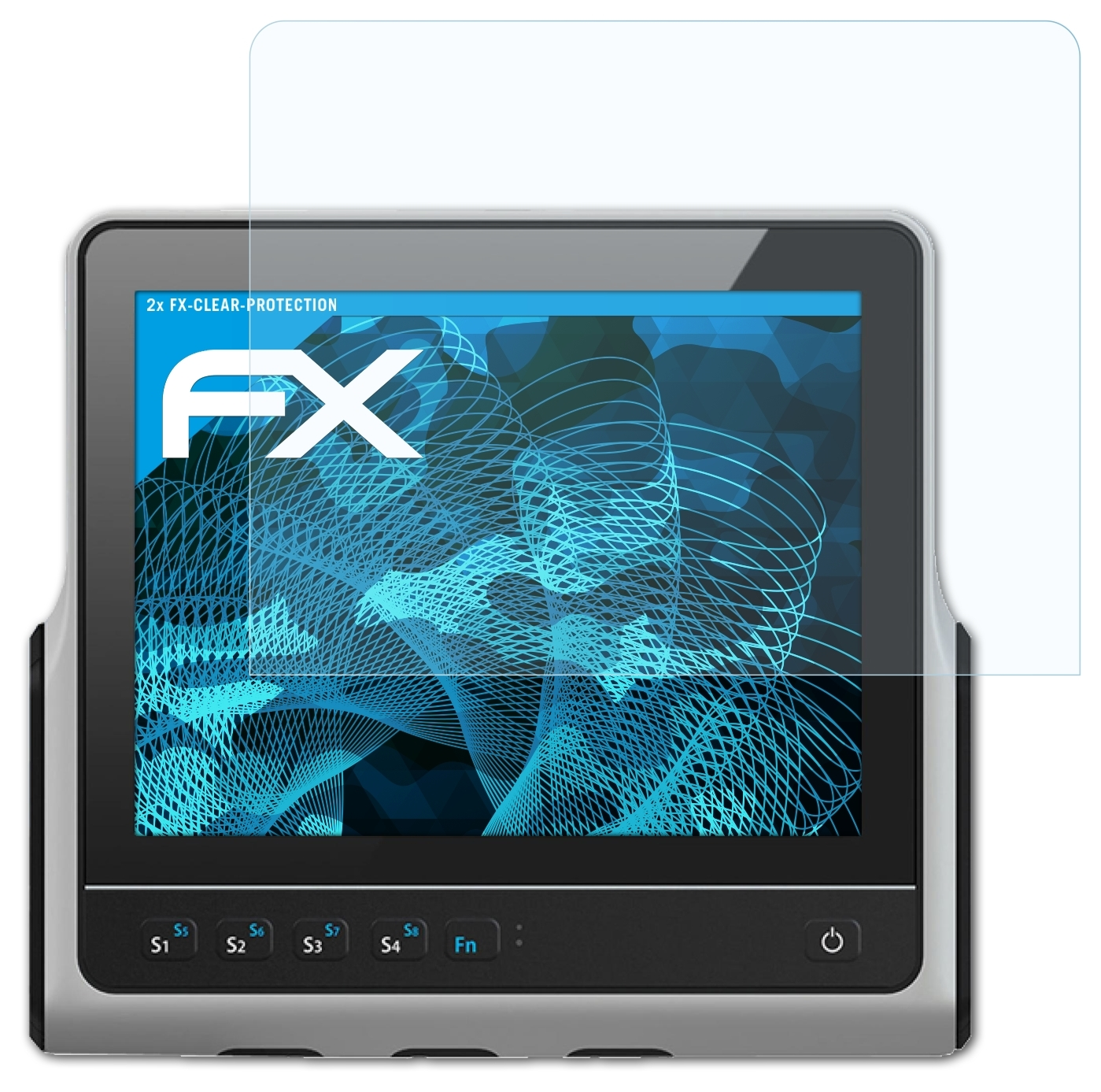 ATFOLIX 2x FX-Clear Displayschutz(für VMT9112) ads-tec