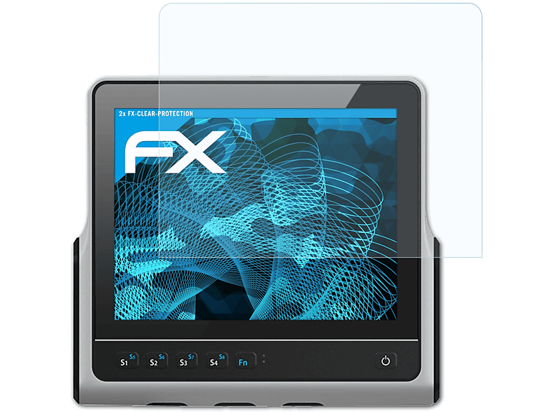 ads-tec ATFOLIX 2x VMT9112) FX-Clear Displayschutz(für