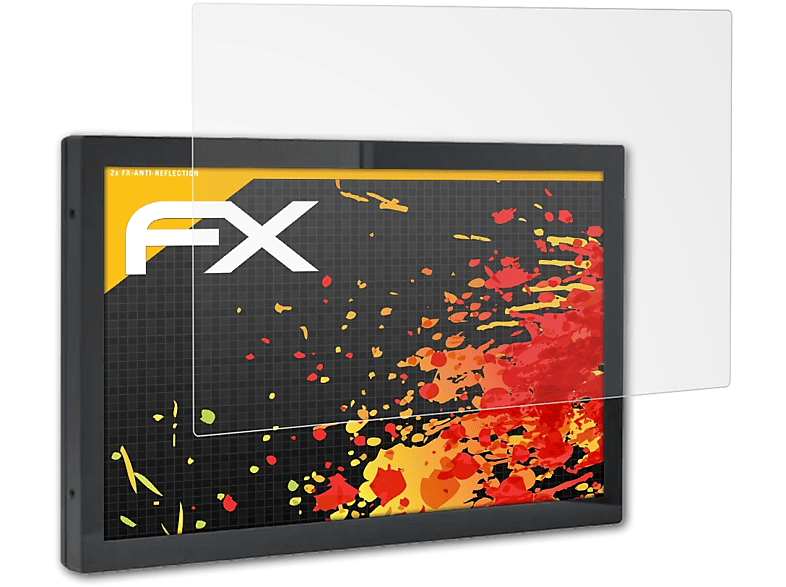 FX-Antireflex Aures Inch)) ATFOLIX (17 2x Kiosk Displayschutz(für Yuno