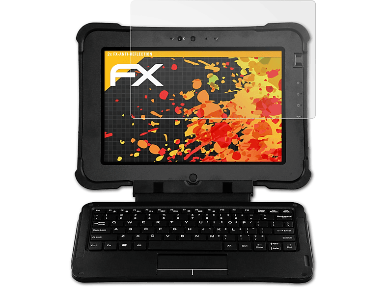 ATFOLIX 2x FX-Antireflex Displayschutz(für Zebra XBook L10 (Windows))