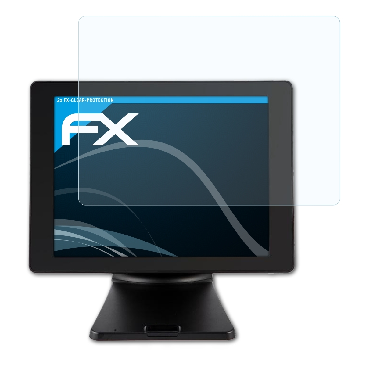 S) FX-Clear Displayschutz(für Titan ATFOLIX 2x Sam4s