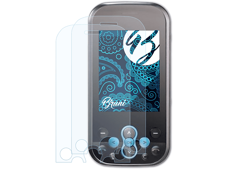 BRUNI 2x LG KS360) Basics-Clear Schutzfolie(für