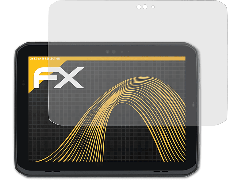 Displayschutz(für 2x ATFOLIX ET85) Zebra FX-Antireflex