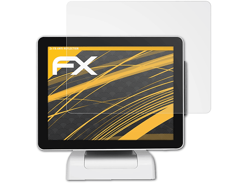 ATFOLIX 2x FX-Antireflex Displayschutz(für Sam4s Titan)