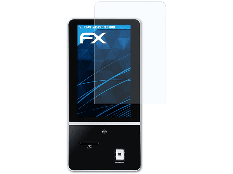 ATFOLIX 2x FX-Clear Displayschutz(für SK-163) Sam4s