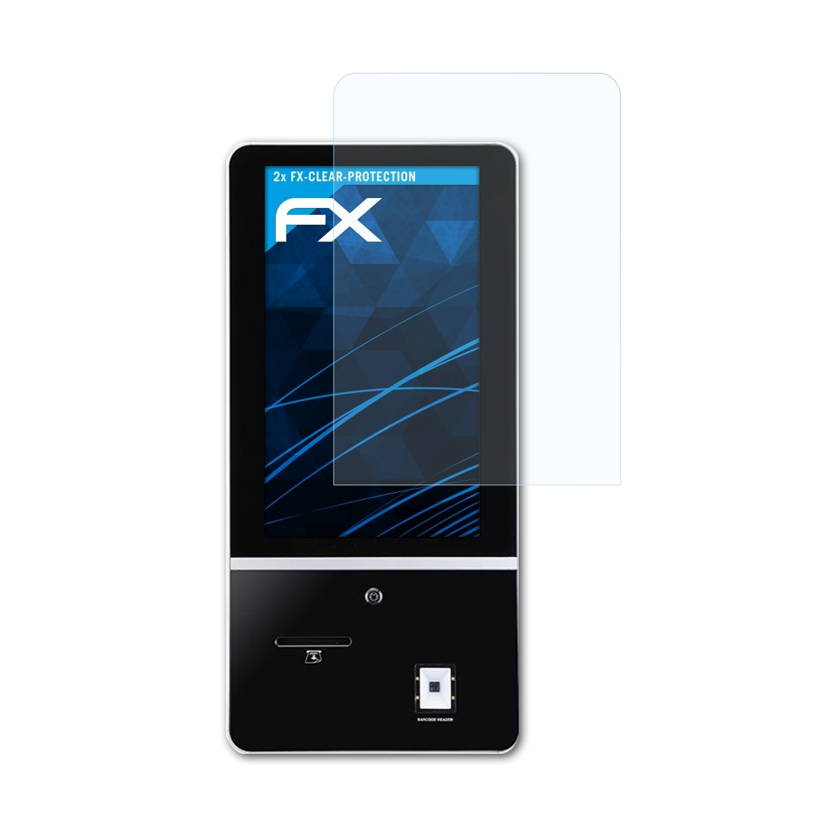 ATFOLIX 2x FX-Clear Displayschutz(für SK-163) Sam4s