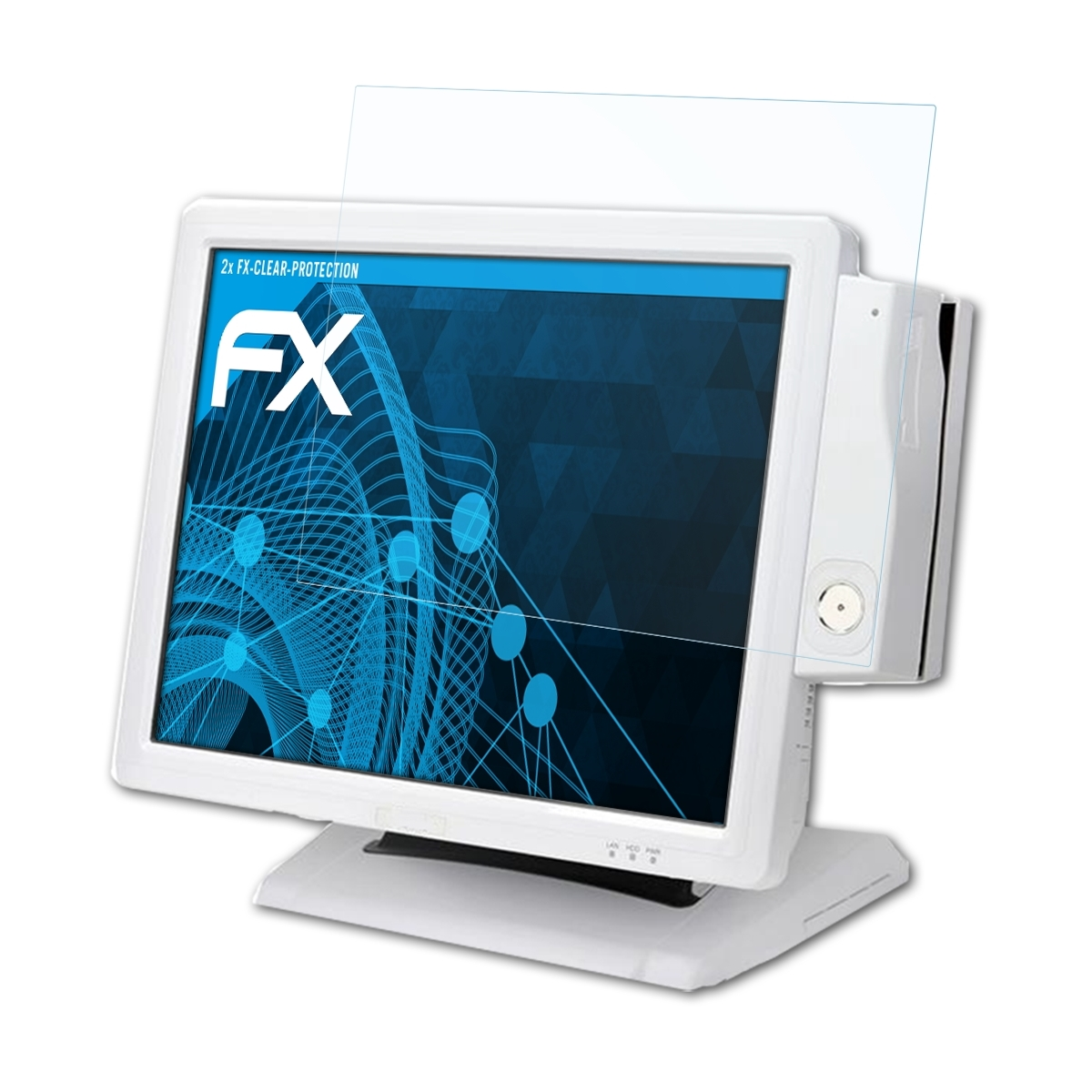 ATFOLIX 2x FX-Clear Displayschutz(für SPT-4750) Sam4s