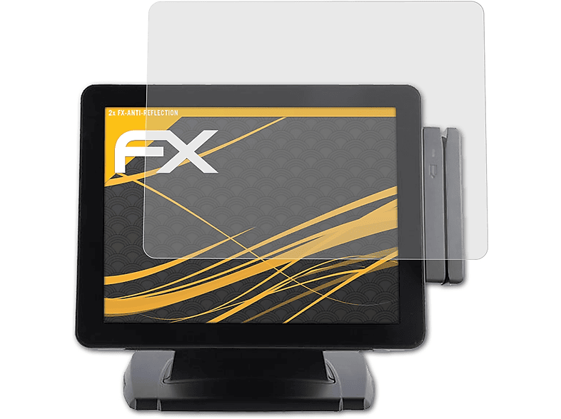 ATFOLIX 2x FX-Antireflex Displayschutz(für Sam4s SPT-4850)