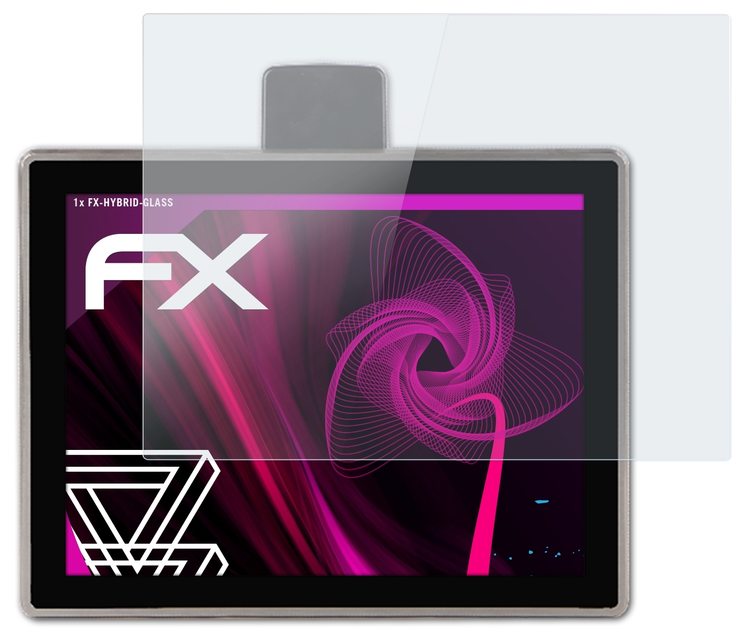 ATFOLIX (15 Inch)) FX-Hybrid-Glass Nodka WP1501T-C Schutzglas(für
