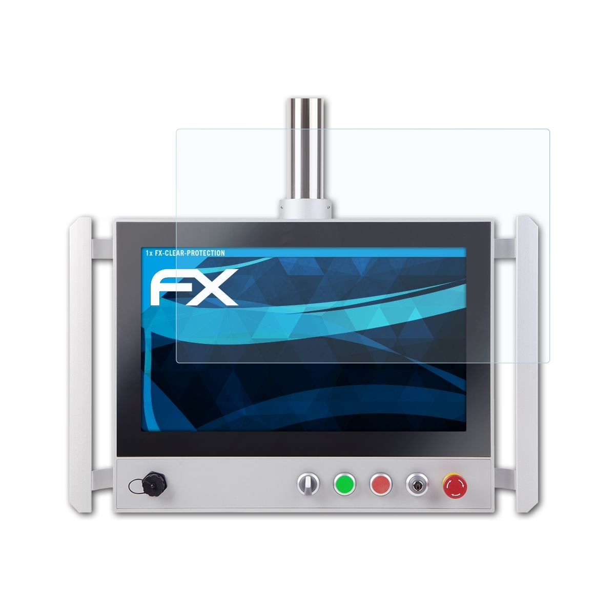Inch)) ATFOLIX Nodka Displayschutz(für FX-Clear IDP59185 (18.5