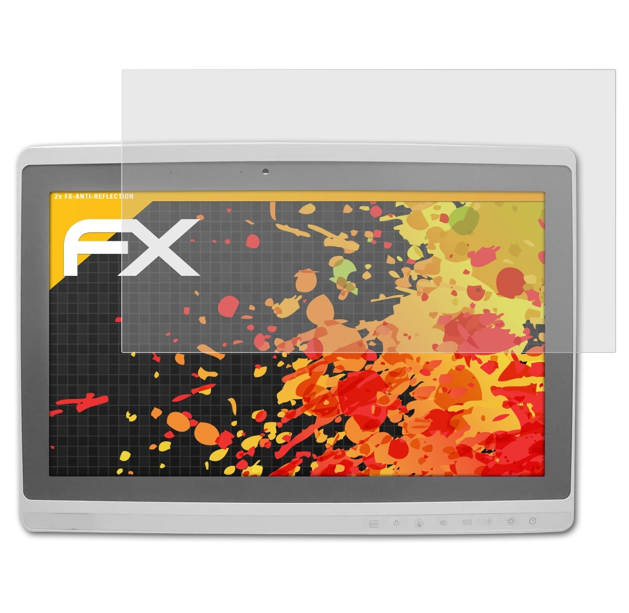 ATFOLIX 2x FX-Antireflex Inch)) Displayschutz(für Onyx (24 Healthcare MATE-2405