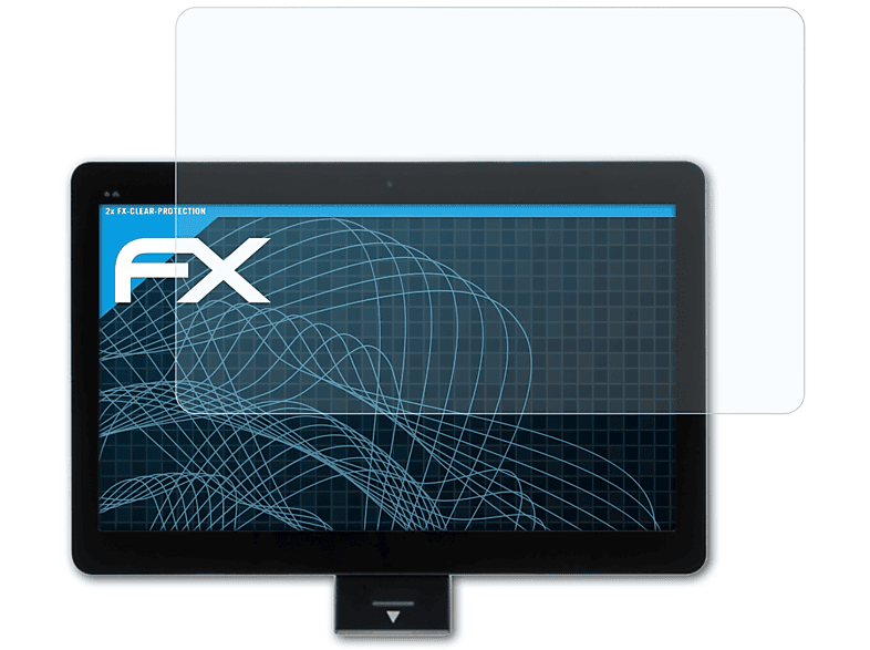 ATFOLIX 2x Newland Displayschutz(für 1500 FX-Clear NQuire Mobula)