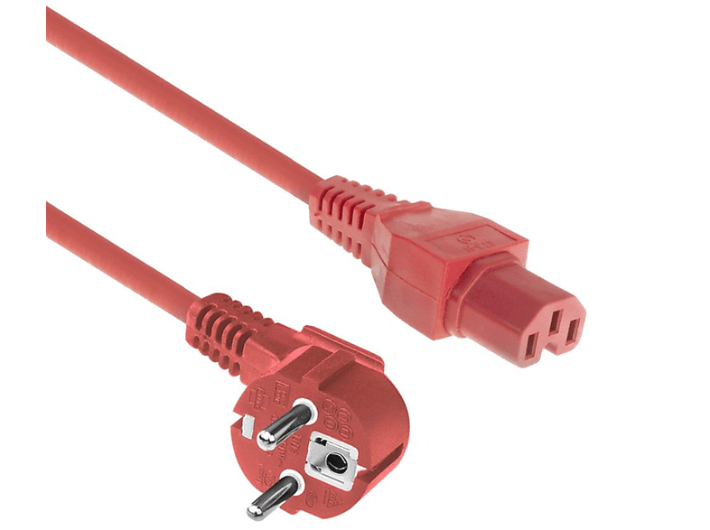 ACT AK5315 Stromkabel, Rot | Kabel & Adapter