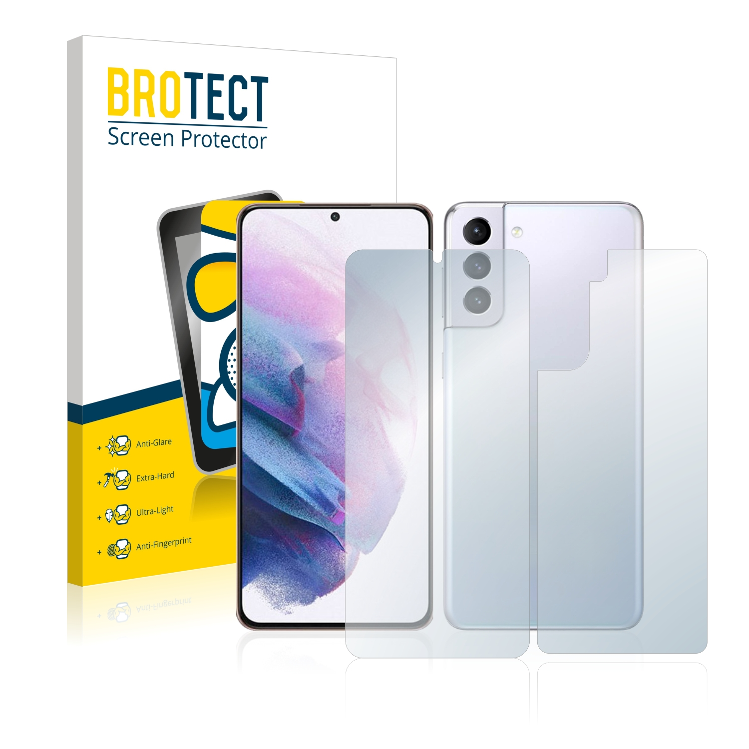 BROTECT Airglass matte Schutzfolie(für Samsung Galaxy Plus 5G) S21