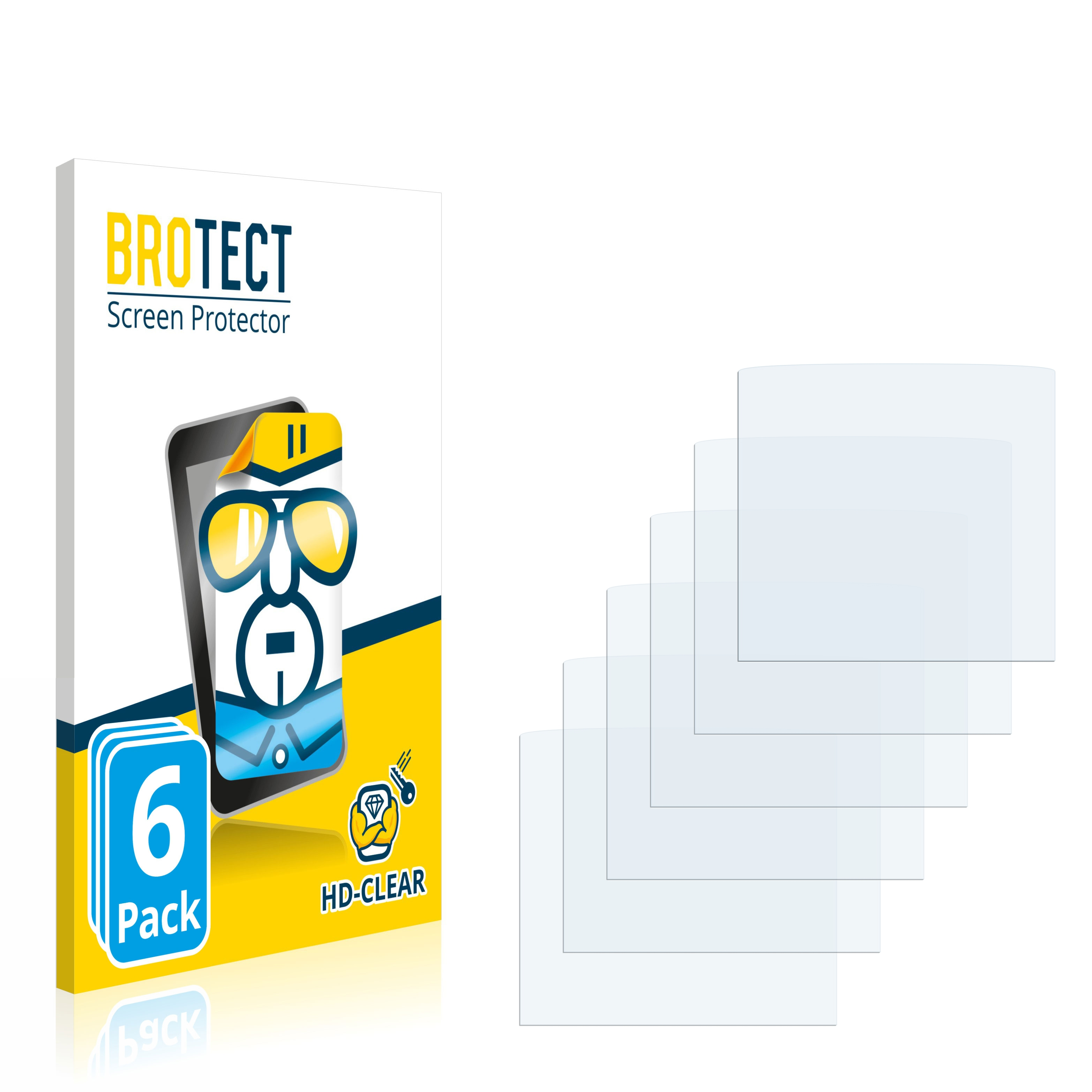 BROTECT 6x Schutzfolie(für Biometric klare Wallet) D’CENT
