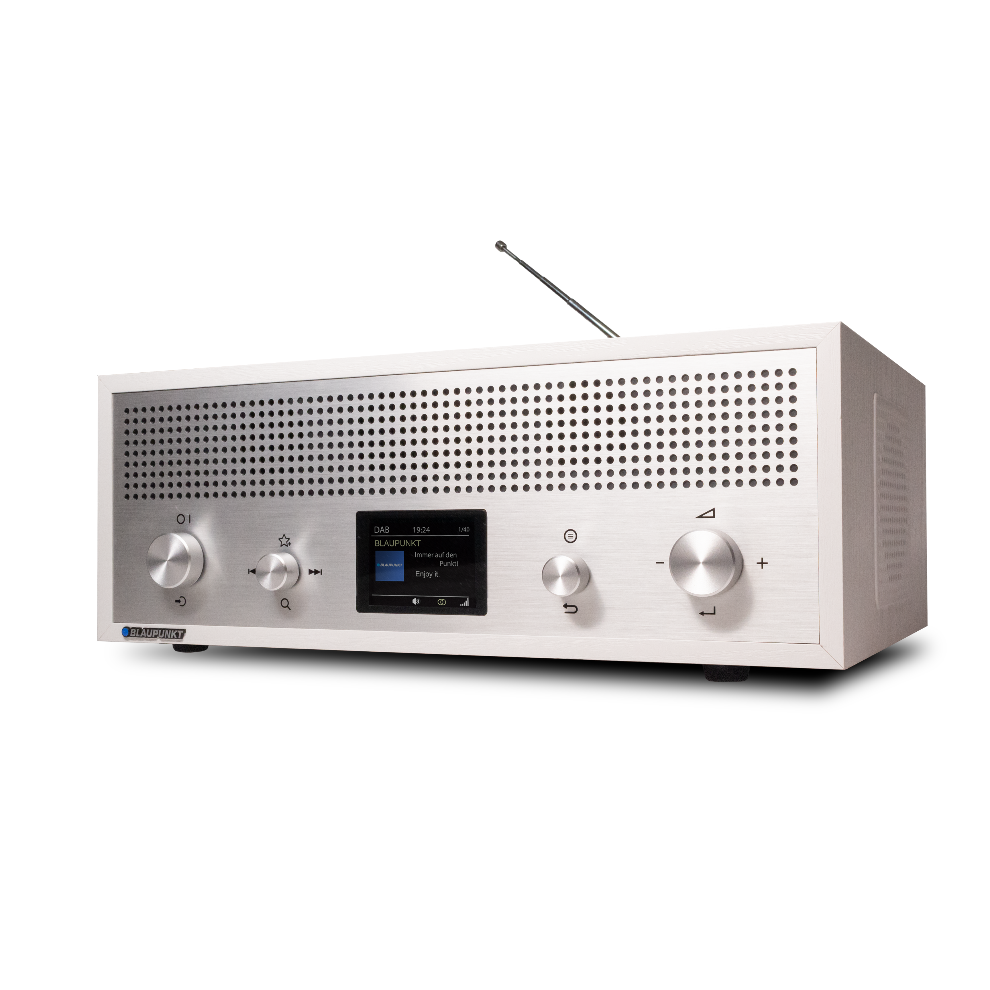 | FM, DAB, DAB+ 190 RXD Nostalgie VERONA weiss Bluetooth, BLAUPUNKT Radio, DAB+,