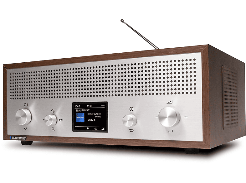 BLAUPUNKT Nostalgie RXD 190 VERONA DAB Radio, DAB, DAB+, FM, Wallnuss