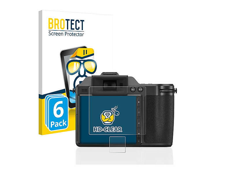 BROTECT Displayschutzfolie Für Hasselblad H4D-40 - 2 Stück, Ultra-Klar | Made In Germany, Kratzfest