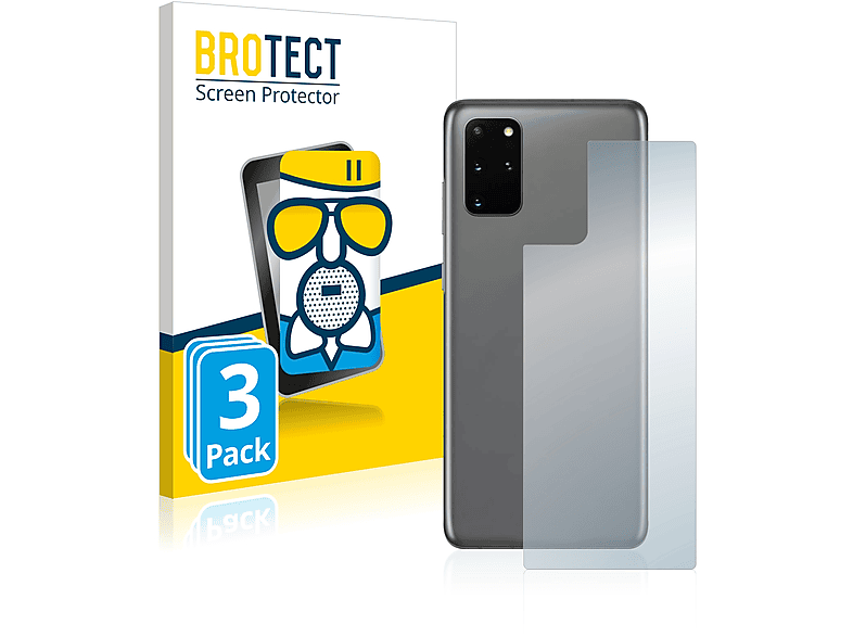 BROTECT 3x Airglass matte Schutzfolie(für S20 Samsung Galaxy Plus)