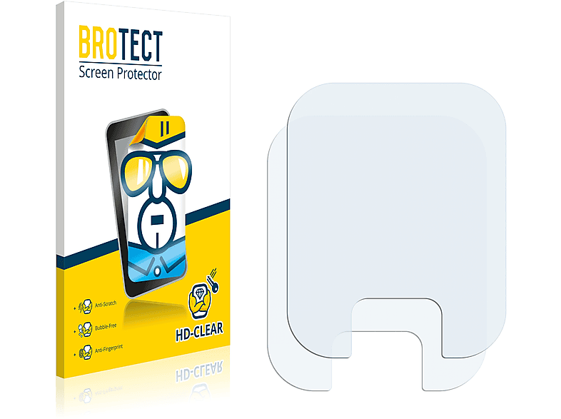 BROTECT 2x Schutzfolie(für Redmi Xiaomi 10X Pro klare 5G)