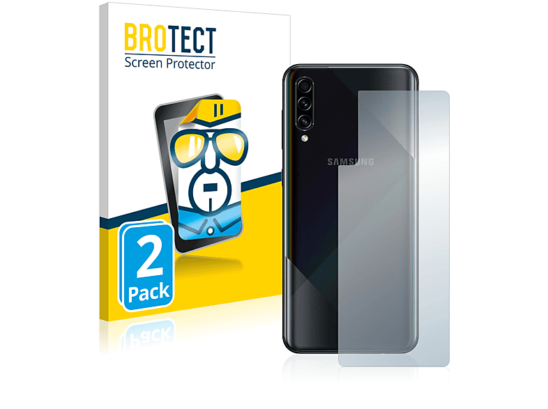 BROTECT 2x klare Galaxy Samsung Schutzfolie(für A50s)