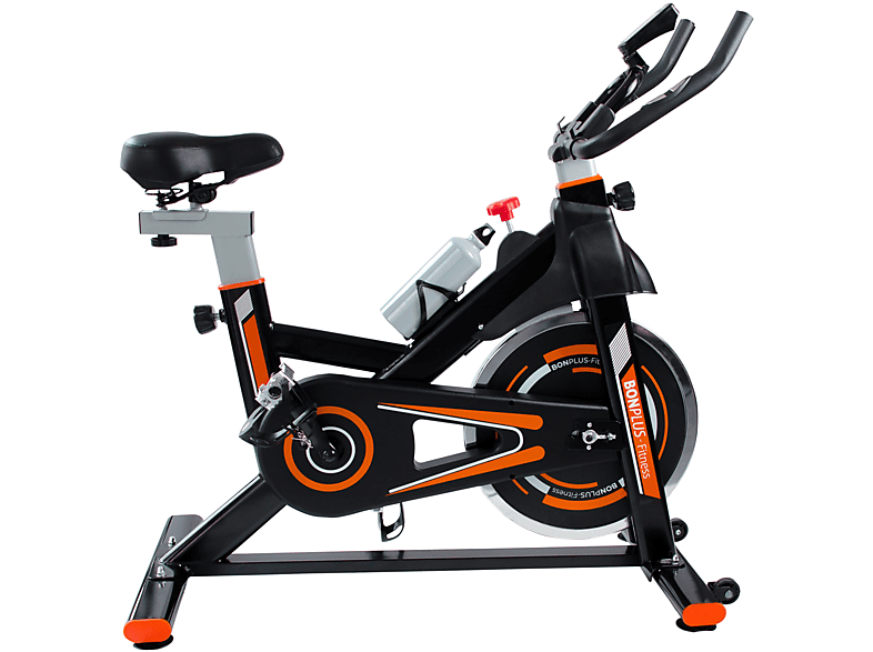 BONPLUS BP Heimtrainer, Spinning-Fahrrad Schwarz