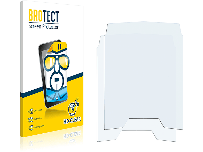BROTECT 2x klare Schutzfolie(für Evolveo Strongphone Z3)