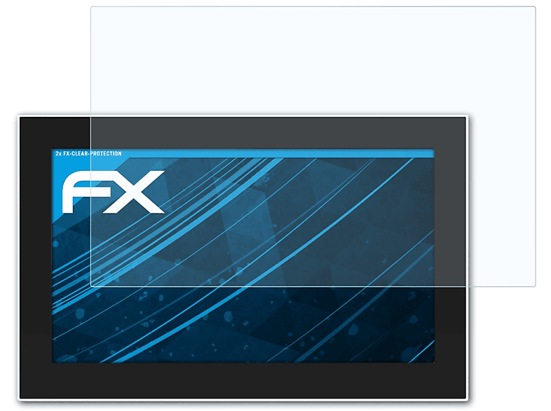 ATFOLIX Displayschutz(für Nodka 2x FX-Clear Inch)) TPC6000-C156i-L (15.6