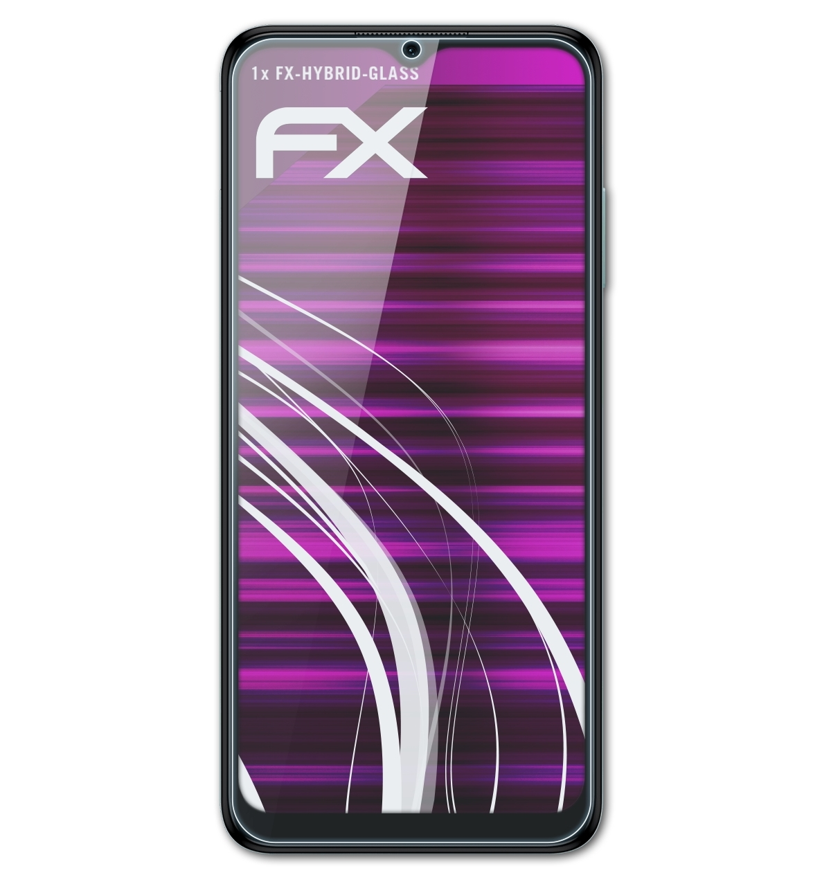 G22) FX-Hybrid-Glass Schutzglas(für ATFOLIX Nokia