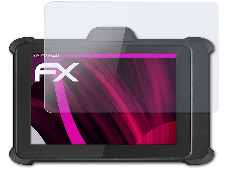 Oracle Tablet 721P) Micros FX-Hybrid-Glass Schutzglas(für ATFOLIX