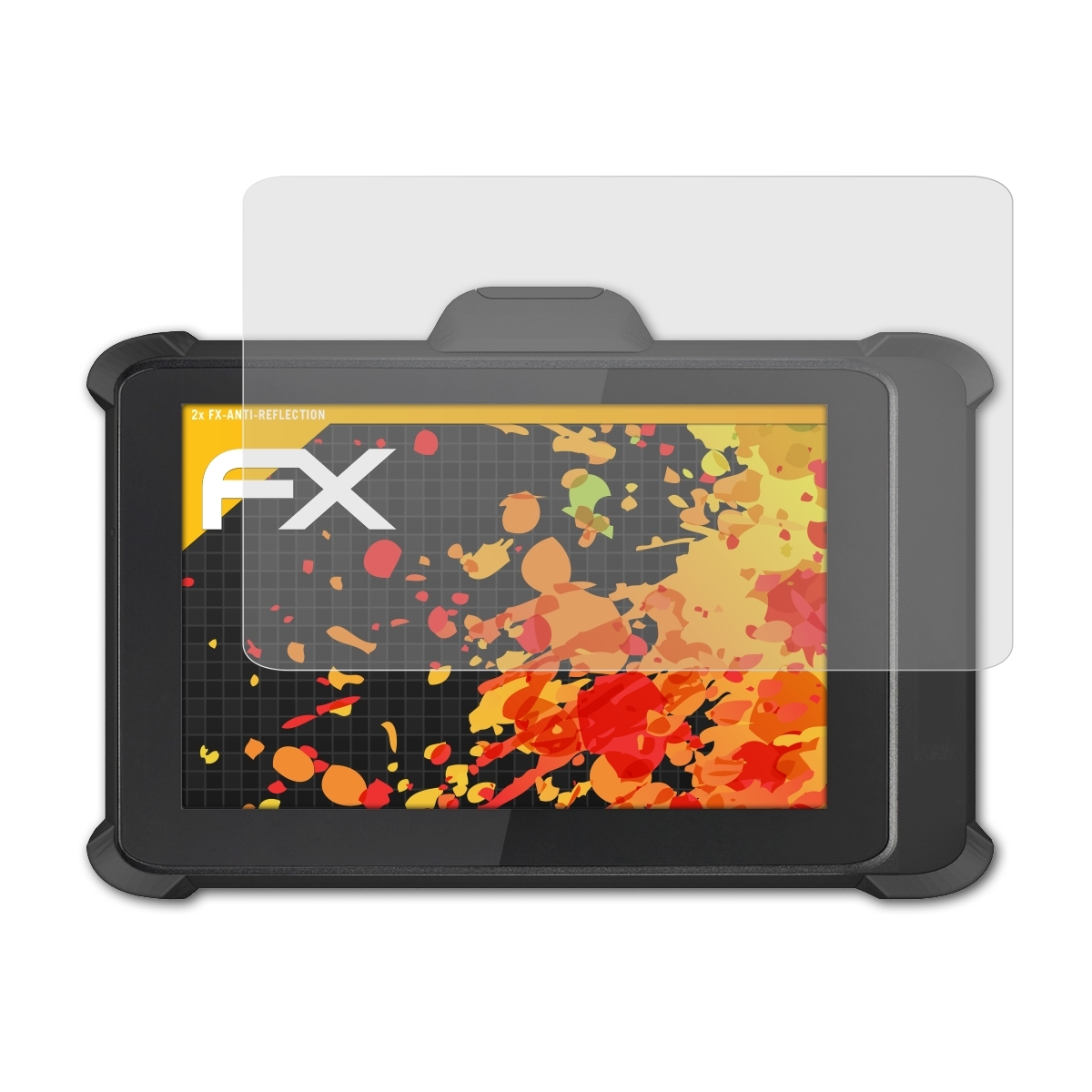 ATFOLIX 2x FX-Antireflex Displayschutz(für Oracle 721P) Tablet Micros