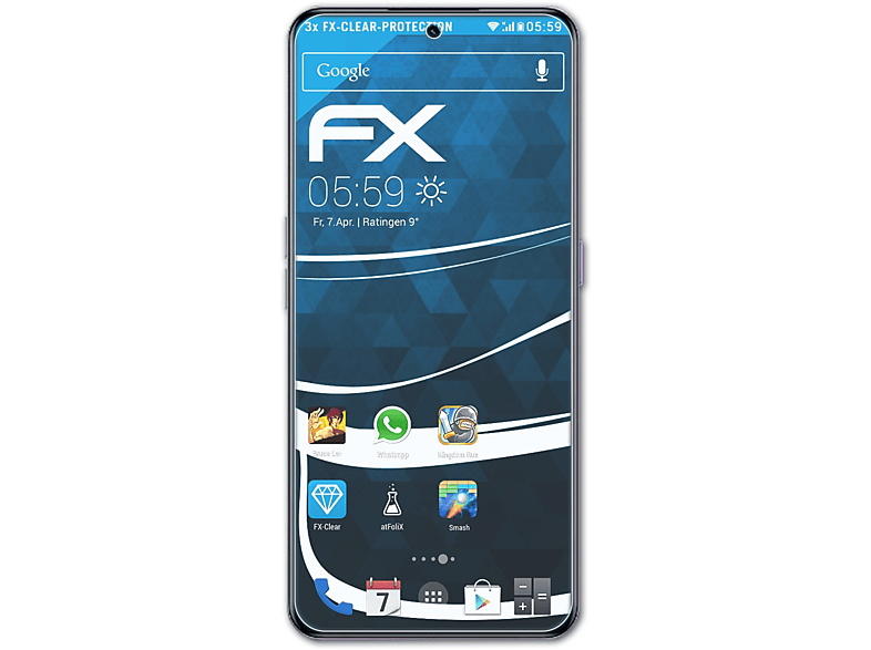 Neo GT ATFOLIX Realme 3x FX-Clear Displayschutz(für 5)