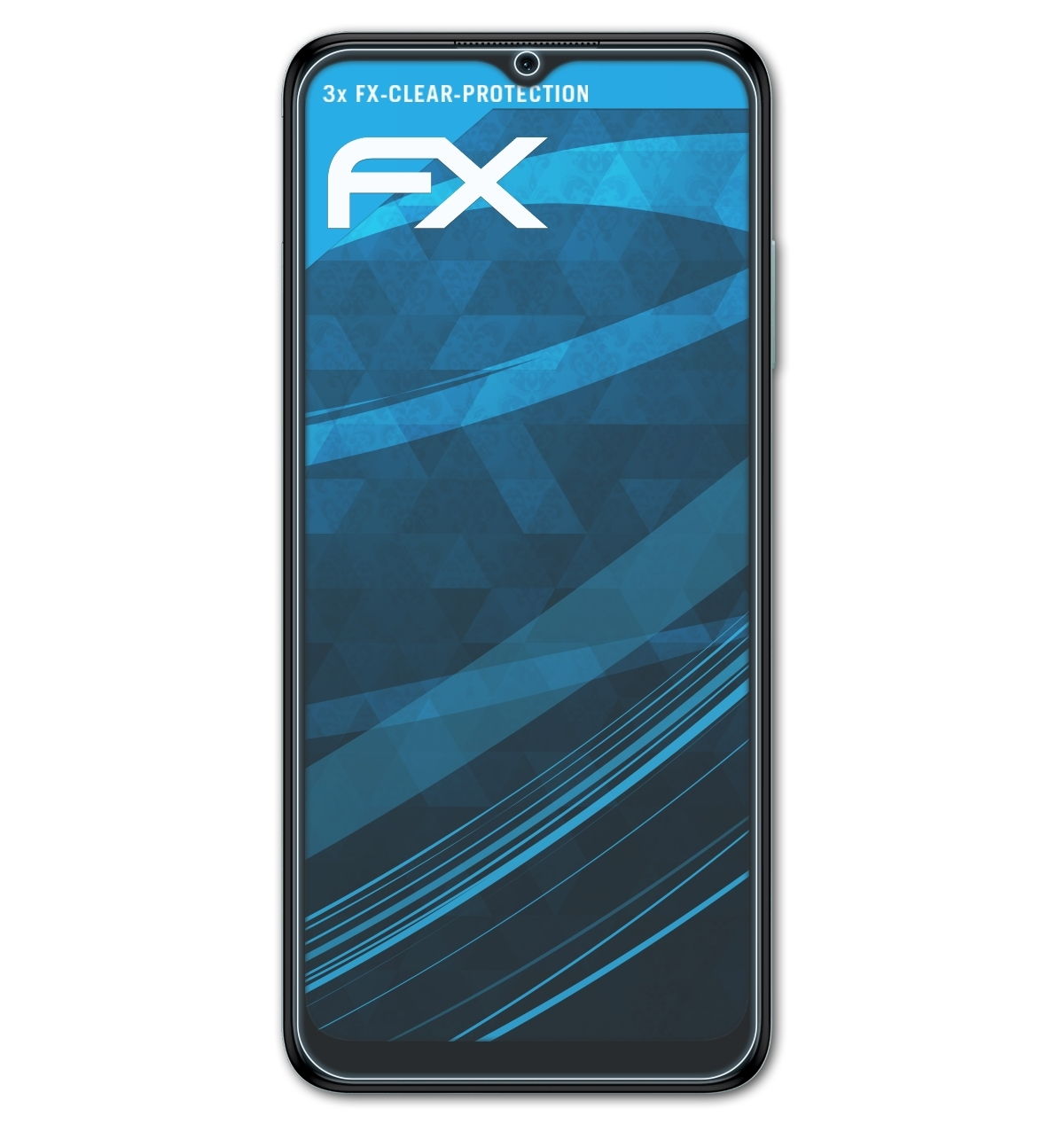 Displayschutz(für 3x ATFOLIX Nokia G22) FX-Clear
