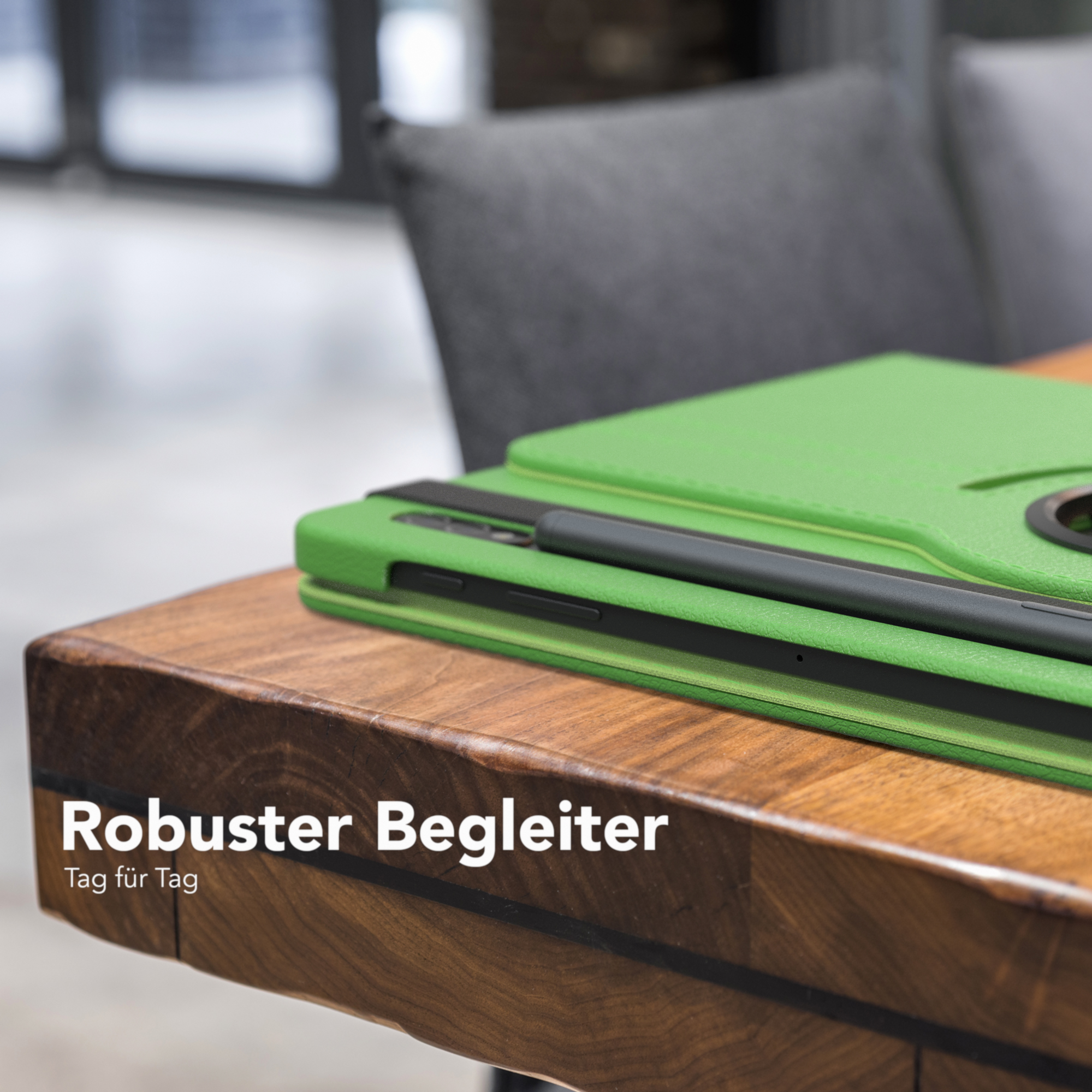 CASE EAZY S8 Kunstleder, Galaxy Rotationcase Tab Schutzhülle für Grün Tablethülle Samsung 11.0\