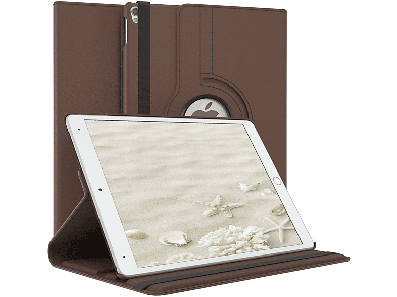 Braun Tablethülle Apple 2019 10,5 2017 Pro Bookcover Kunstleder, CASE Schutzhülle iPad iPad EAZY Air für 10.5\
