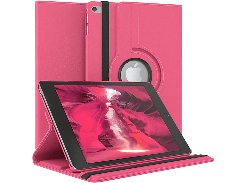 5 Tablethülle Apple 2019 iPad Schutzhülle Mini Bookcover CASE EAZY Pink 7.9\