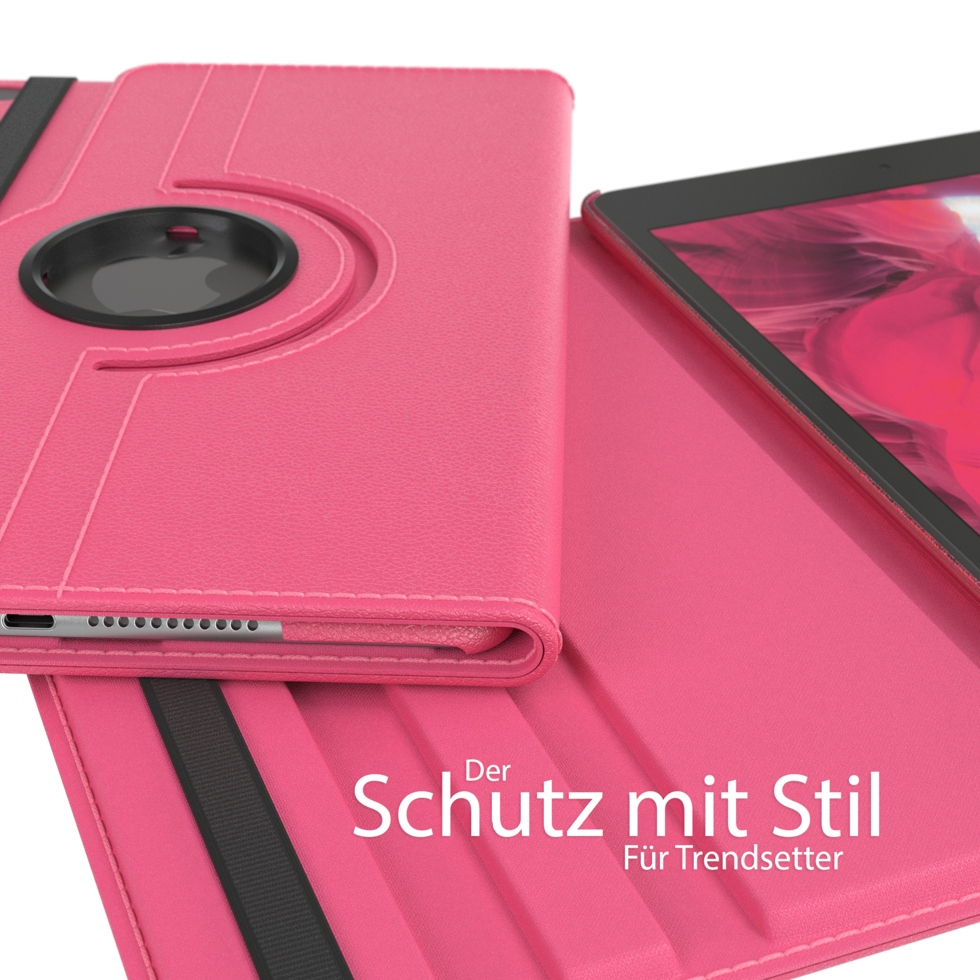 EAZY CASE Schutzhülle Rotationcase iPad Kunstleder, Tablethülle 7.9\